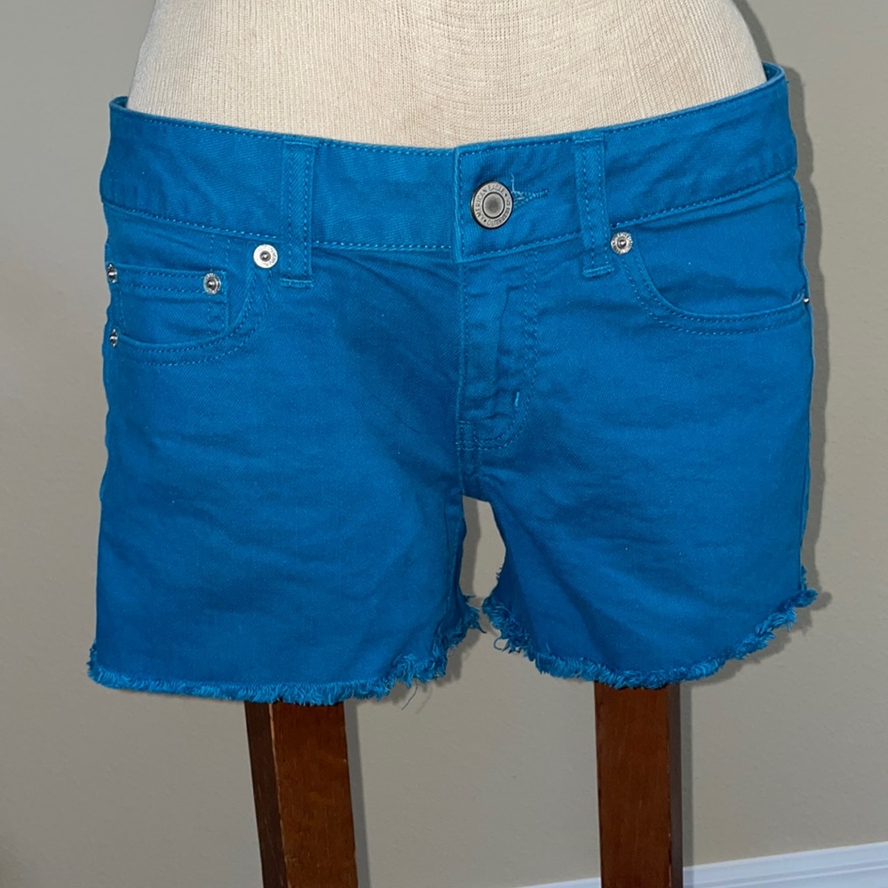 Blue American Eagle Mini Shorts